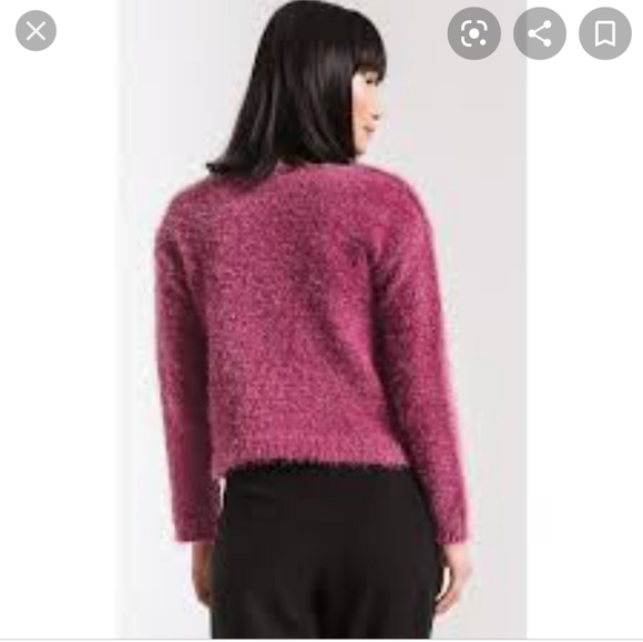NWT- RaG POeTs Metropolitan Sweater in Maroon - Picture 2 of 7